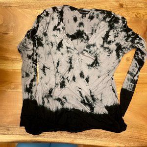 Rock & Republic Long Sleeve Tie Dye Top